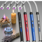 Type-C Rechargeable Windproof Arc Lighter with Flexible Neck - Image 2