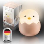 Yellow Duck With Egg Shape Led small Night Light
