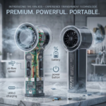 X05 Hi-Speed Refrigeration Portable Hendheld Fan - Image 2