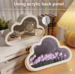 DIY Infinity Tulip Mirror Lamp - Image 6