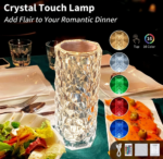 Mini Rose Diamond Lamp 3 Colour