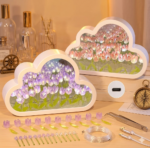 DIY Infinity Tulip Mirror Lamp - Image 4